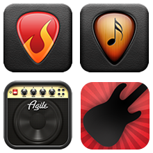 GuitarToolkit, TabToolkit, AmpKit, Guitar World Lick of the Day Icons