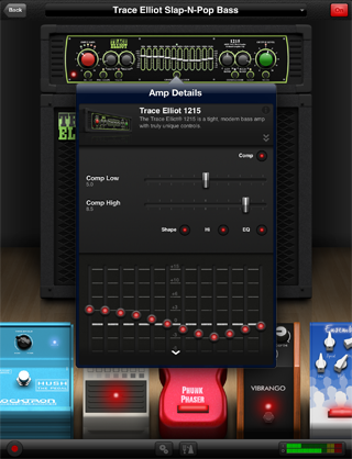 Trace Elliot 1215 Bass Amp Screenshot