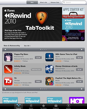 TabToolkit iTunes UK App of the Year