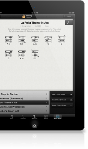 Chord Sheets