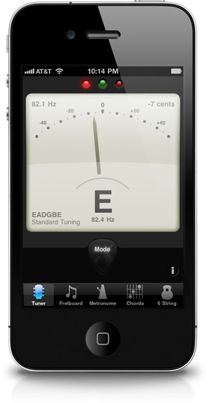 GuitarToolkit - iPhone Tuner