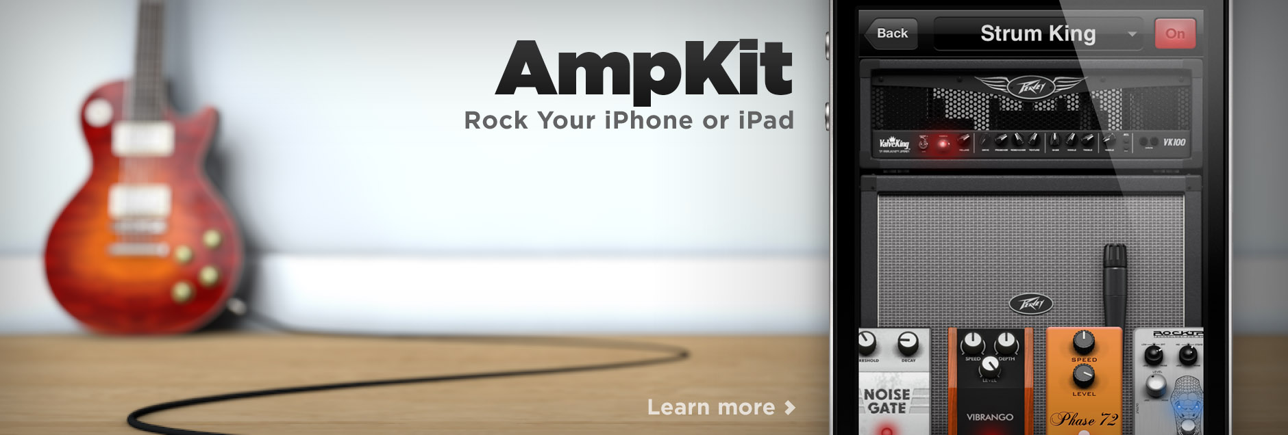 AmpKit - Rock your iPad, iPhone or iPod touch
